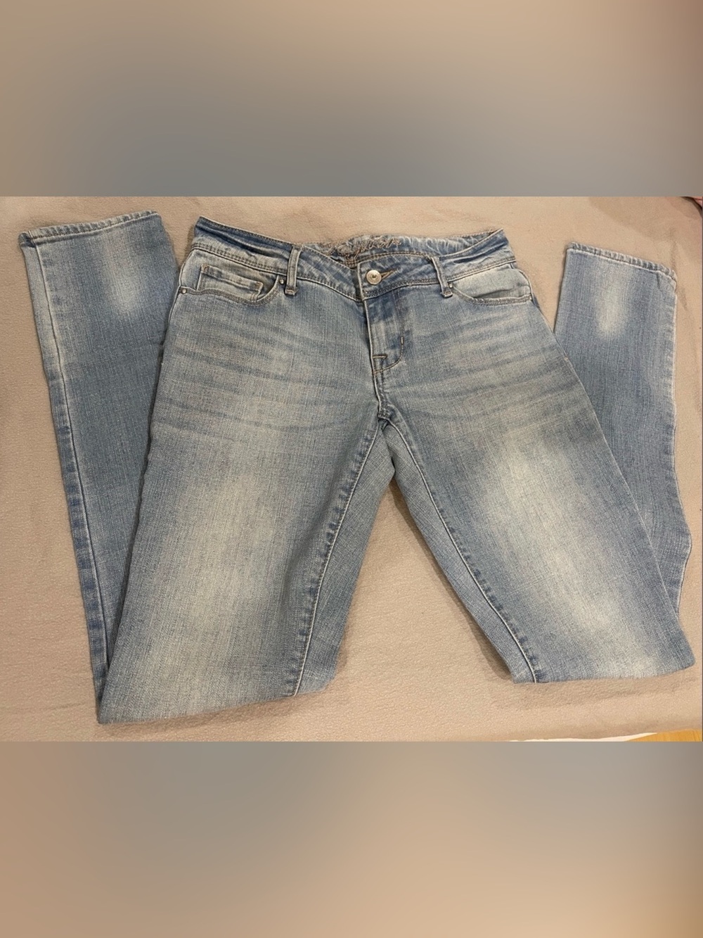 dELiA*s Light Blue Straight Leg Jeans